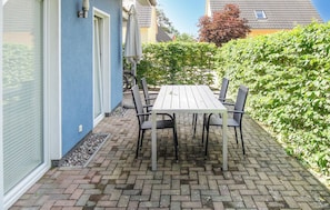 Outdoor dining - Pet friendly apartment in Röbel with sauna (Röbel)