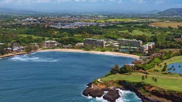 منظر من الجو على ارتفاع عالٍ