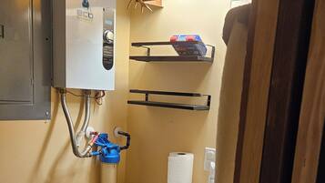 Towels, toilet paper