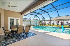 Pool - 5BR Pool Retreat with Lanai, Fire Pit & Bikes (Palm Coast)