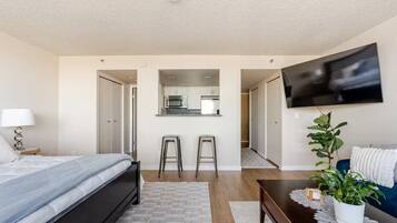 1 bedroom, iron/ironing board, WiFi, bed sheets