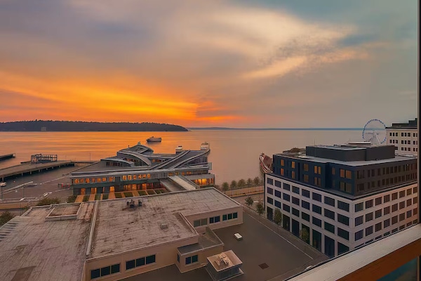 Vue depuis l’hébergement