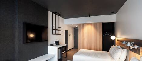 Standard Double Room, 2 Queen Beds | Desk, blackout curtains, soundproofing, iron/ironing board