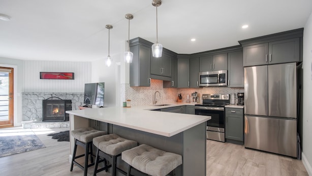 Private kitchen - Buffalo Village Ski Condo (Silverthorne)
