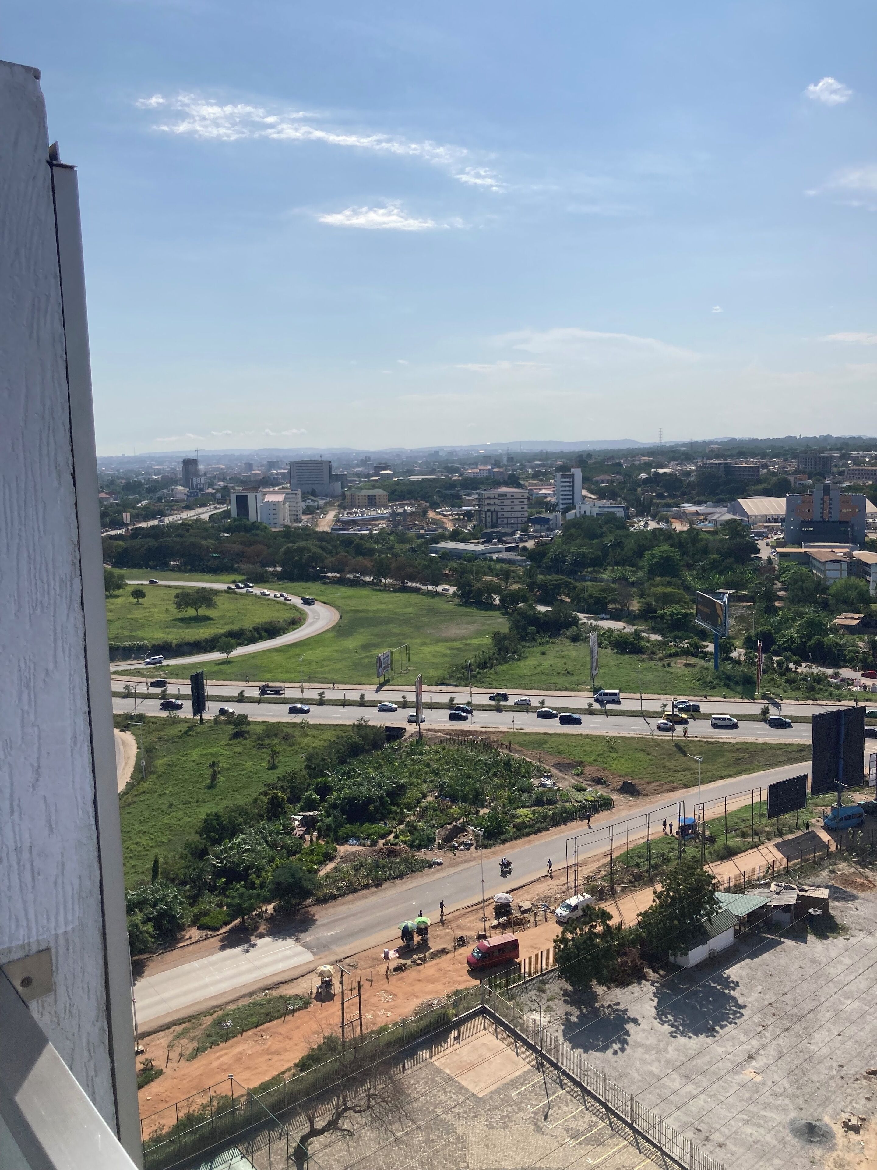 Vue sur la ville
