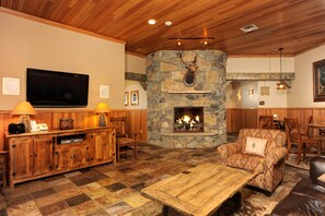 TV, fireplace, DVD player - 2BR Mtn Stay near Gondola | Pool, Sauna & Shuttle (Keystone)