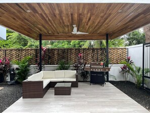 Terrace/patio - Casa Marina Bahia, Private Pool, 10 Min to Beach! (Potrero)