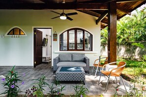 Terrace/patio - Casa Paloma Chic Casita w/ Shared Pool Near Beach (Potrero)