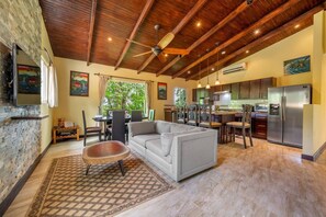 TV - Serene Mar Azul Zen Villa w/ Pool & Yoga Platform (Huacas)