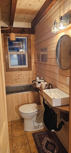 Towels, soap, toilet paper