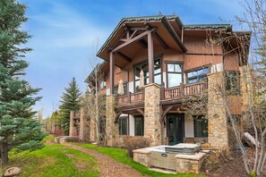 Exterior - Grand 5BR Townhome | Near Ski Lift + Spa & Hot Tub (Vail)