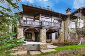 Exterior - Walk to Ski Lift | Après-Ski 4BR w/ Deck + Hot Tub (Vail)