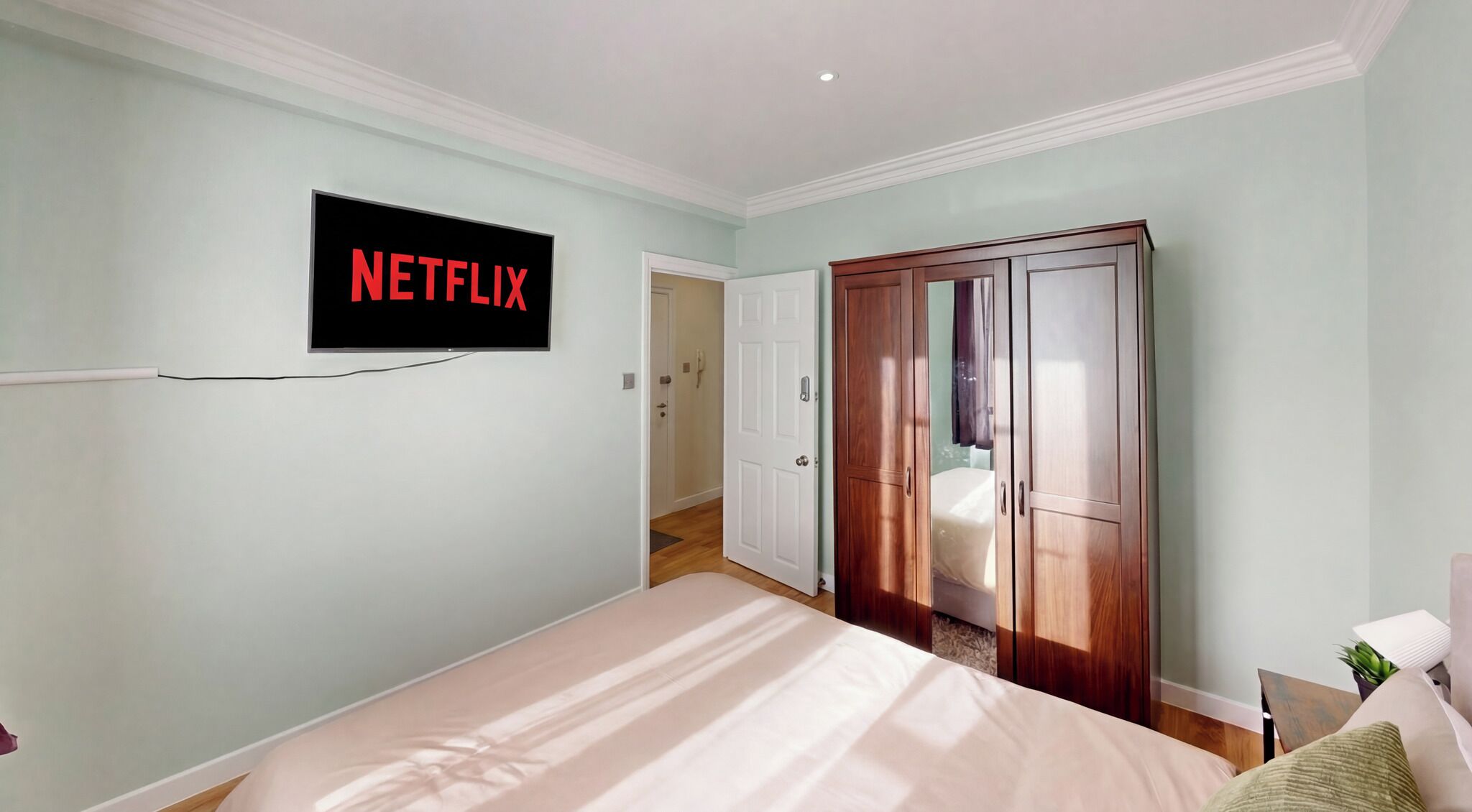 2 slaapkamers, internet, beddengoed