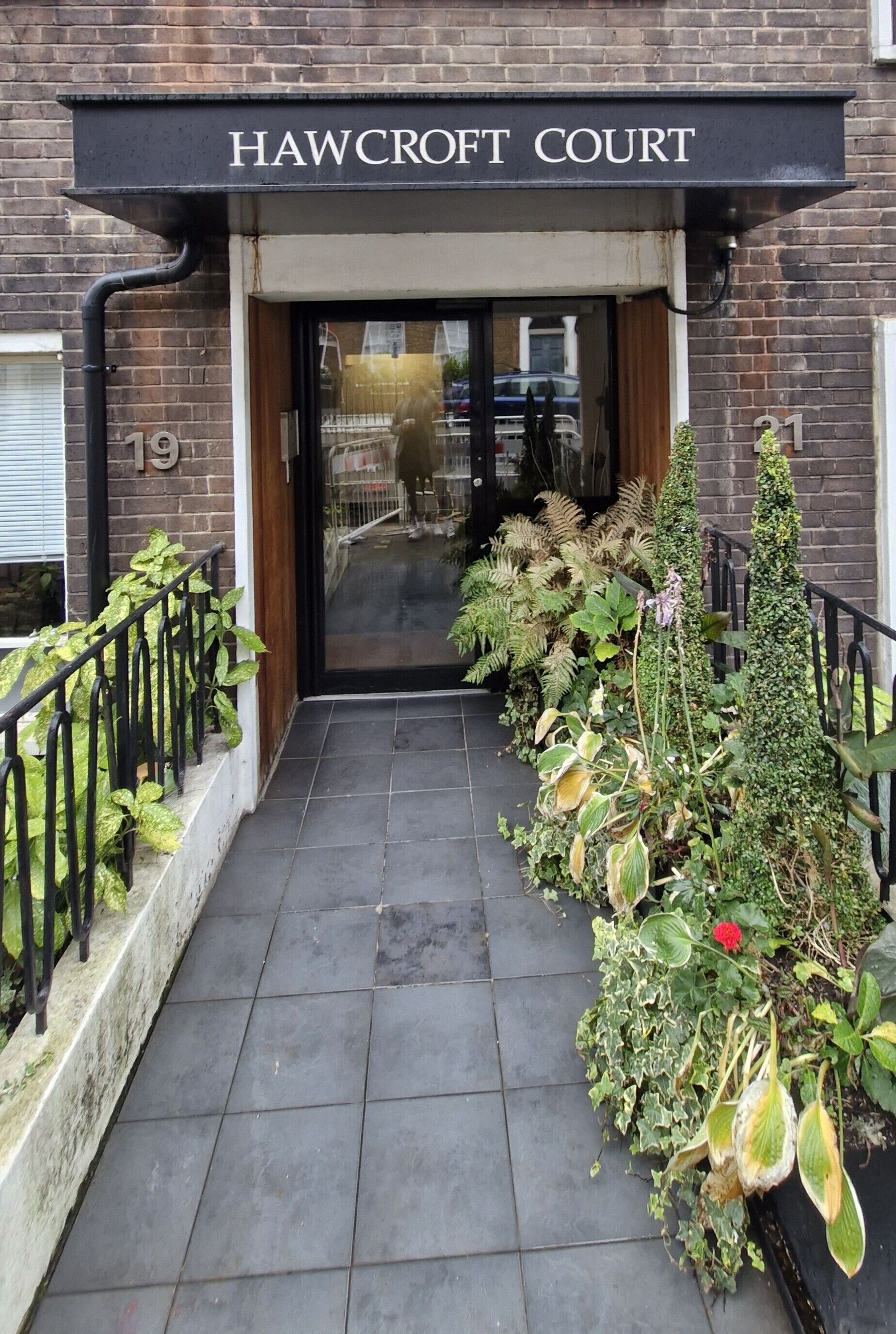 Details aan de buitenkant