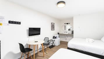 1 間睡房、熨斗/熨衫板、免費 Wi-Fi、床單