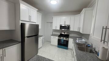 Microwave, oven, stovetop