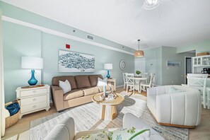 TV - Tradewinds #6 | Indoor, Outdoor Pools | Beachfront | My Beach Getaways (Orange Beach)