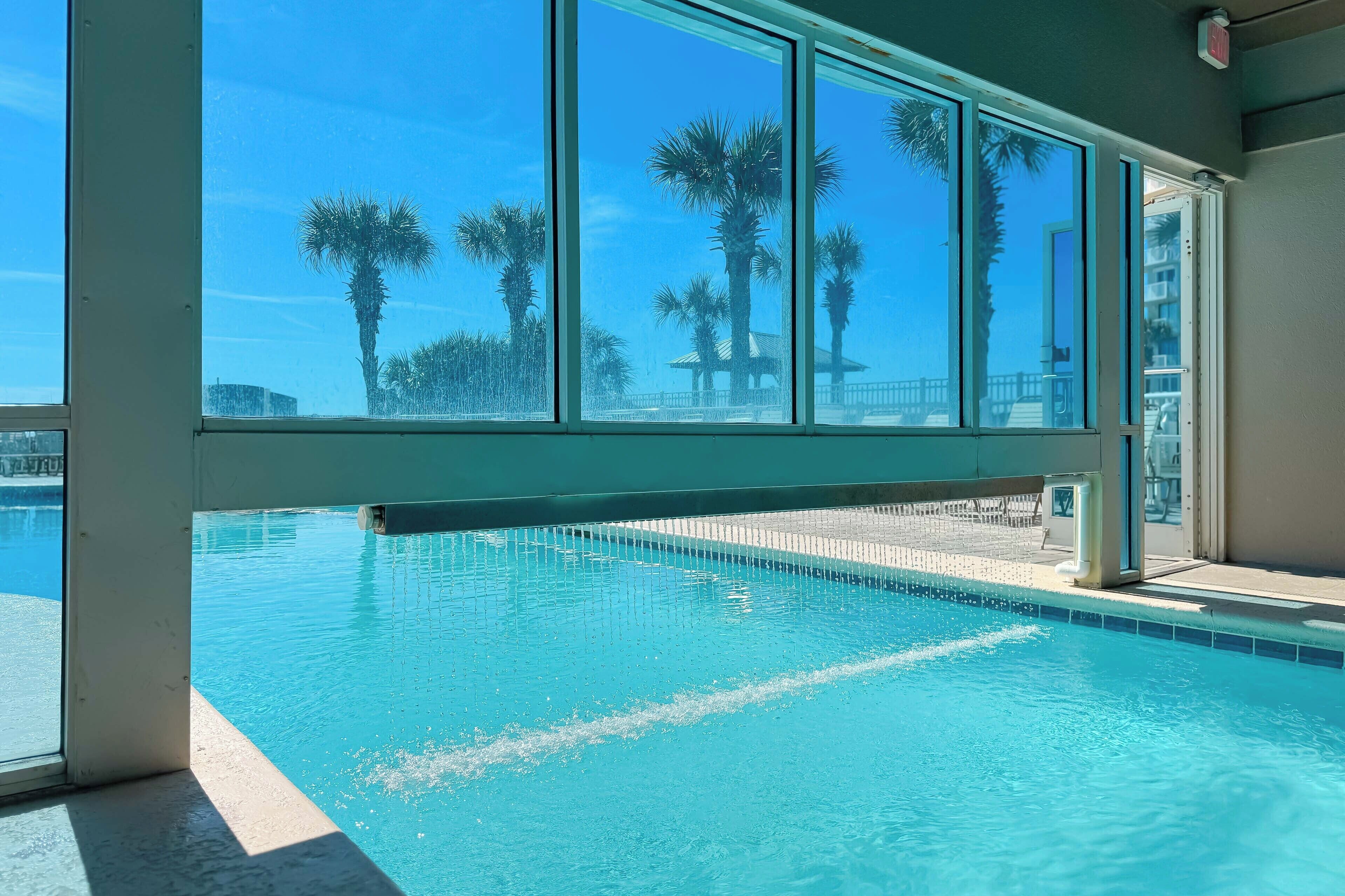 Piscine couverte, piscine chauffée