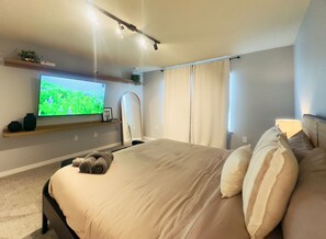 5 makuuhuonetta, silitysrauta/-lauta, ilmainen Wi-Fi, vuodevaatteet