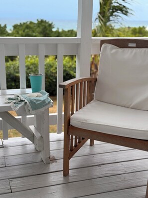 Terrace/patio - Cottages at Pete's Pub (Little Harbour)