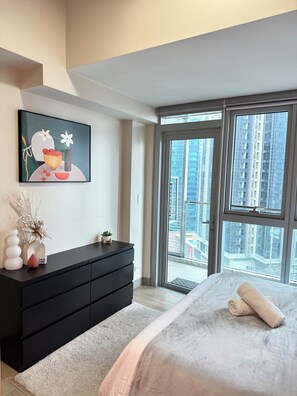 2 عدّة غرف نوم وواي فاي وملاءات أسرّة وتسهيلات لدخول الكراسي المتحركة