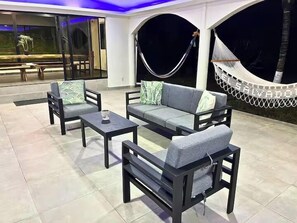 Terrace/patio - Pool • Game Room • Fire Pit • Resort Access (Los Cobanos)