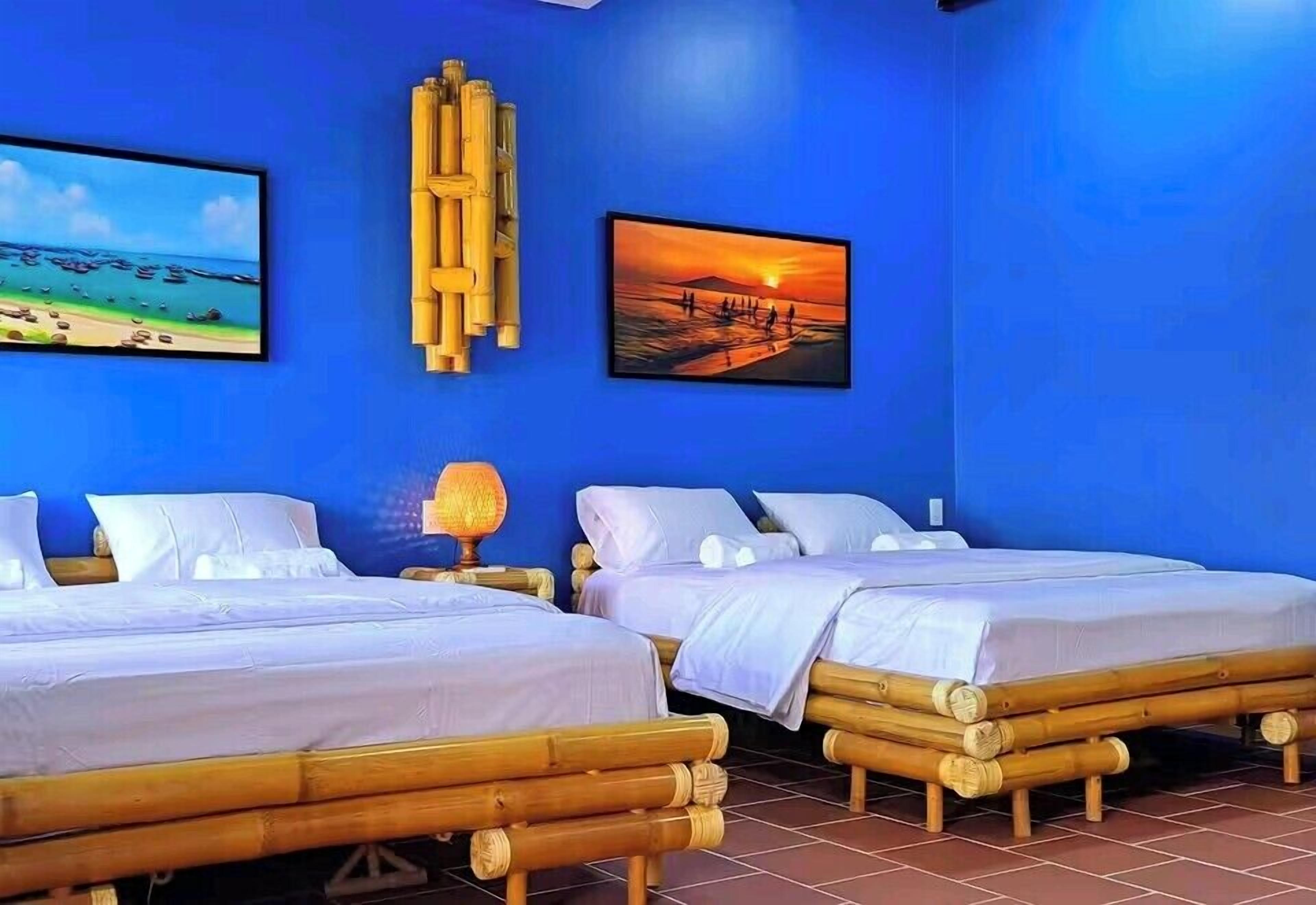 Family Double Room, Balcony, Courtyard View | Blackout drapes, free WiFi