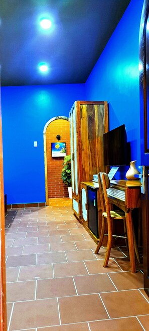 Standard Double Room, Patio, City View | Blackout curtains, free WiFi