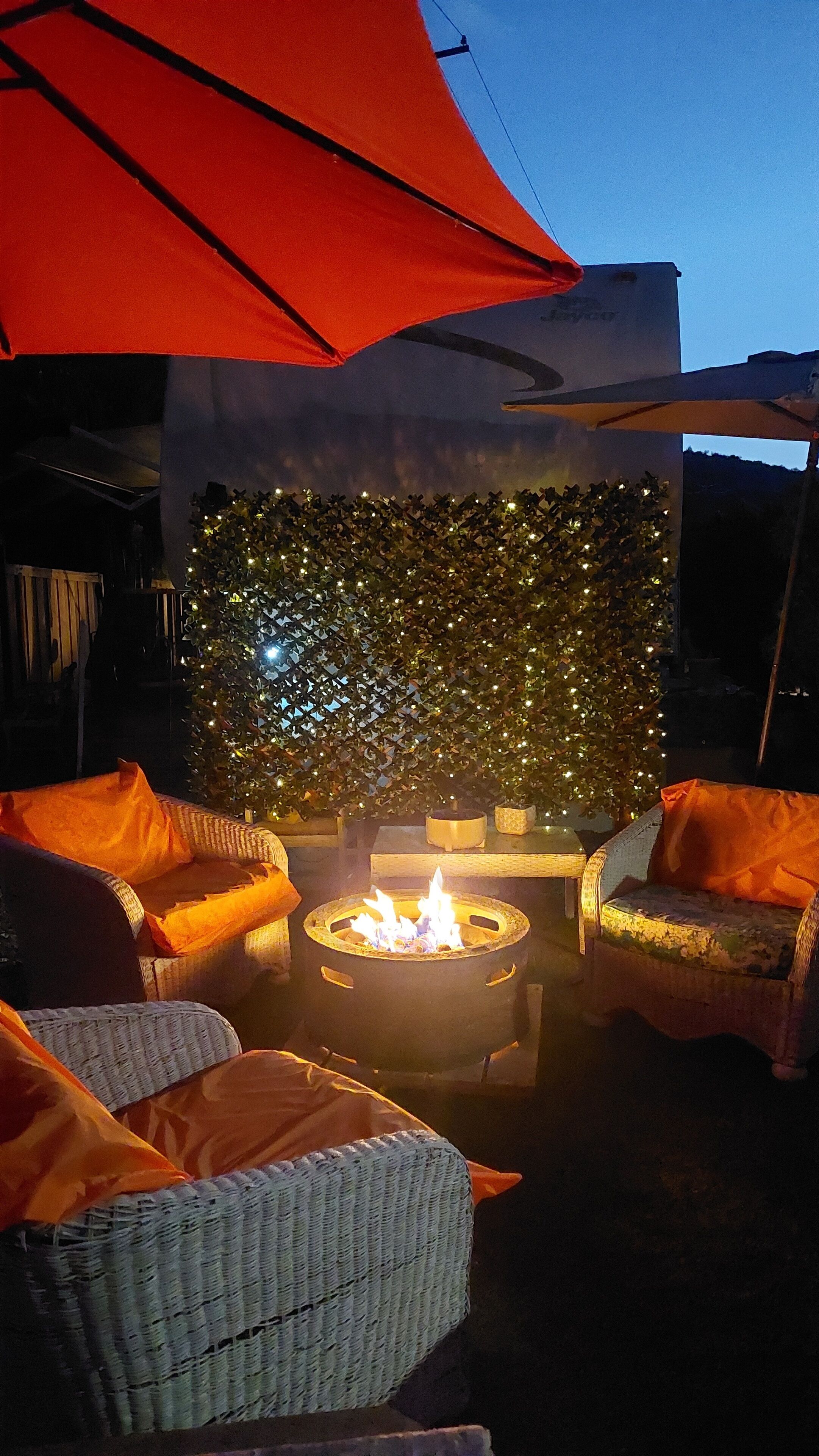 Overnattingsstedets uteområder