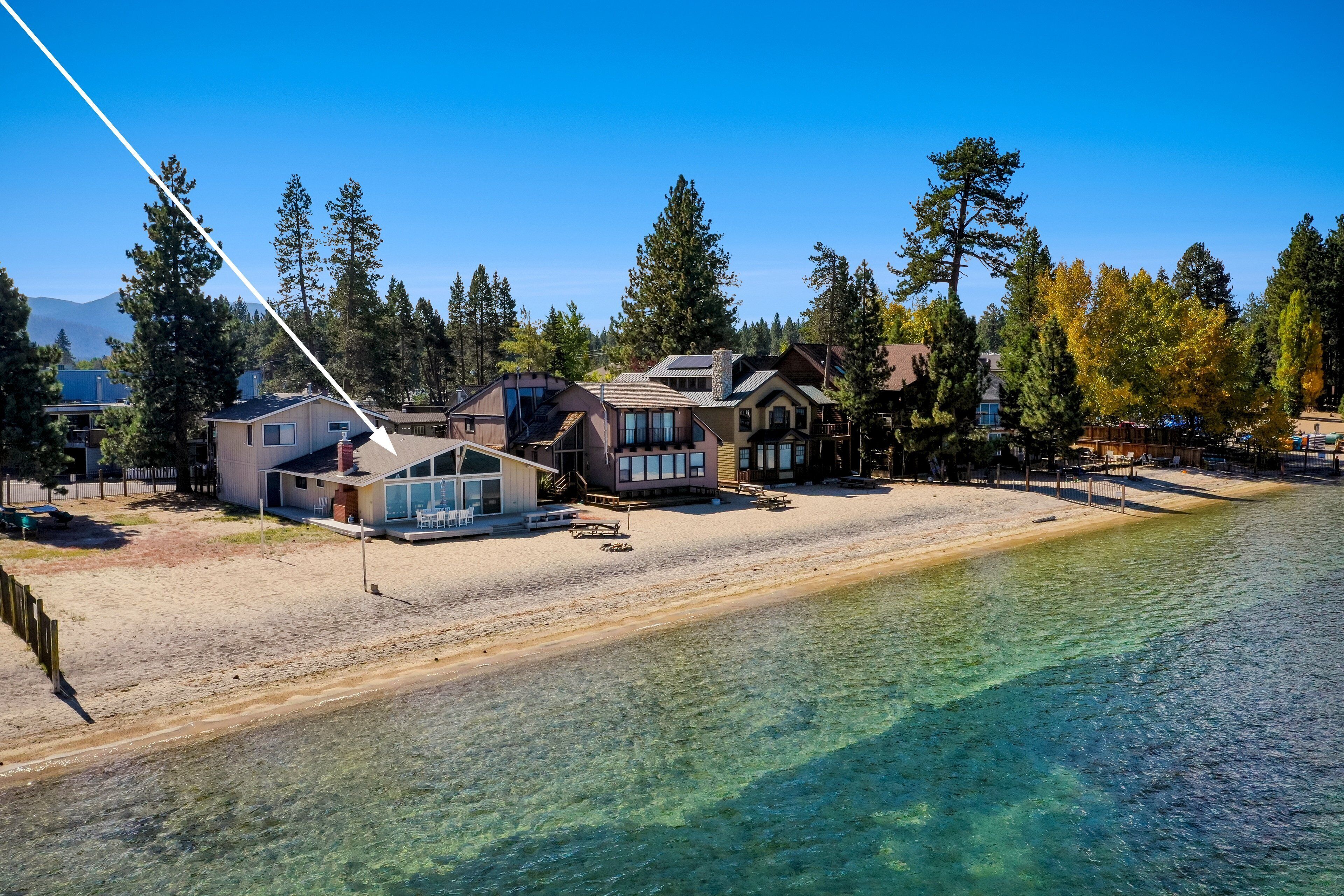 On the beach