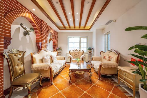 Lobby sitting area