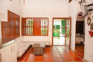 Interior - Family cabin in Punta Bolivar, safe condominium near the sea, with parking. (San Antero)