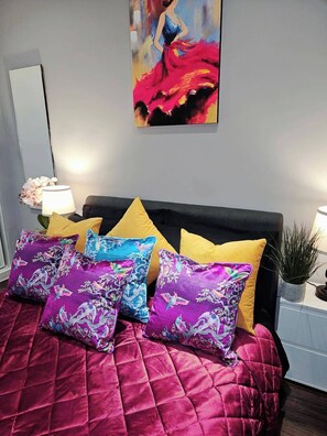 1 bedroom, iron/ironing board, free WiFi, bed sheets