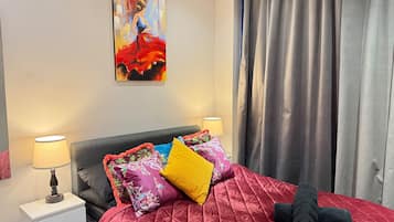 1 bedroom, iron/ironing board, free WiFi, bed sheets