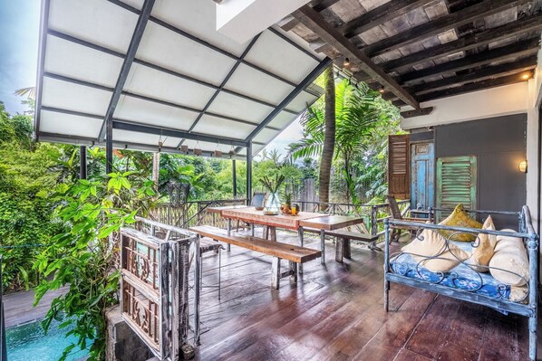 特色別墅, 5 間臥室, 河景 | 餐廳