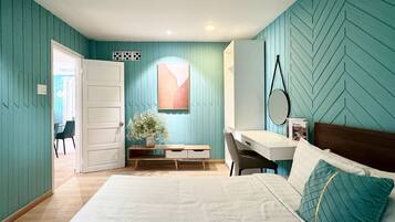 Casa Comfort, 2 camere da letto, vista giardino | Area soggiorno