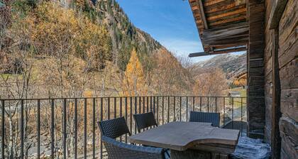 Cosy chalet with balcony and terrace
