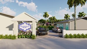 Front of property - Trishvam Palolem Beach Resort (Canacona)