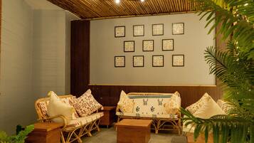 Sala de estar en el lobby