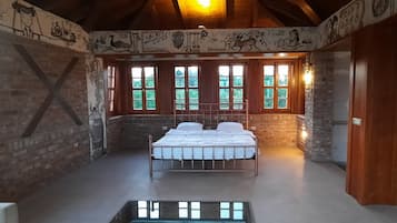 Deluxe-Villa | Individuell dekoriert, individuell eingerichtet, Bügeleisen/Bügelbrett