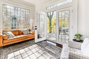 TV, books - Main Street Elkin Retreat: Home w/ Backyard Oasis (Elkin)
