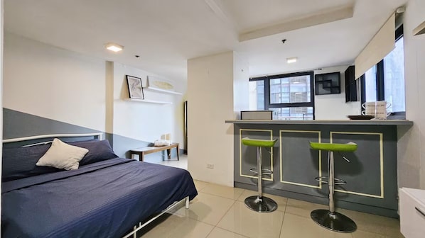 1 多间卧室、办公桌、免费 WiFi、床单