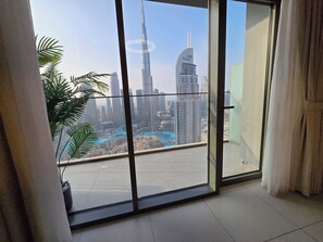 經典公寓, 露台, 城市景 | 客廳