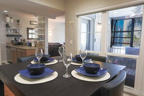 Dining - Updated 2-Level Madeira Beach Yacht Club Condo – Porch, Pool Access & Walk to the Beach (Madeira Beach)