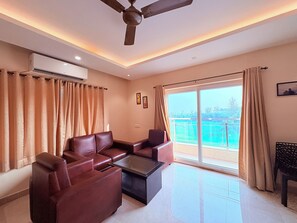 ห้องแกรนด์ดับเบิล, 1 ห้องนอน, วิวเมือง | วิวจากห้องพัก