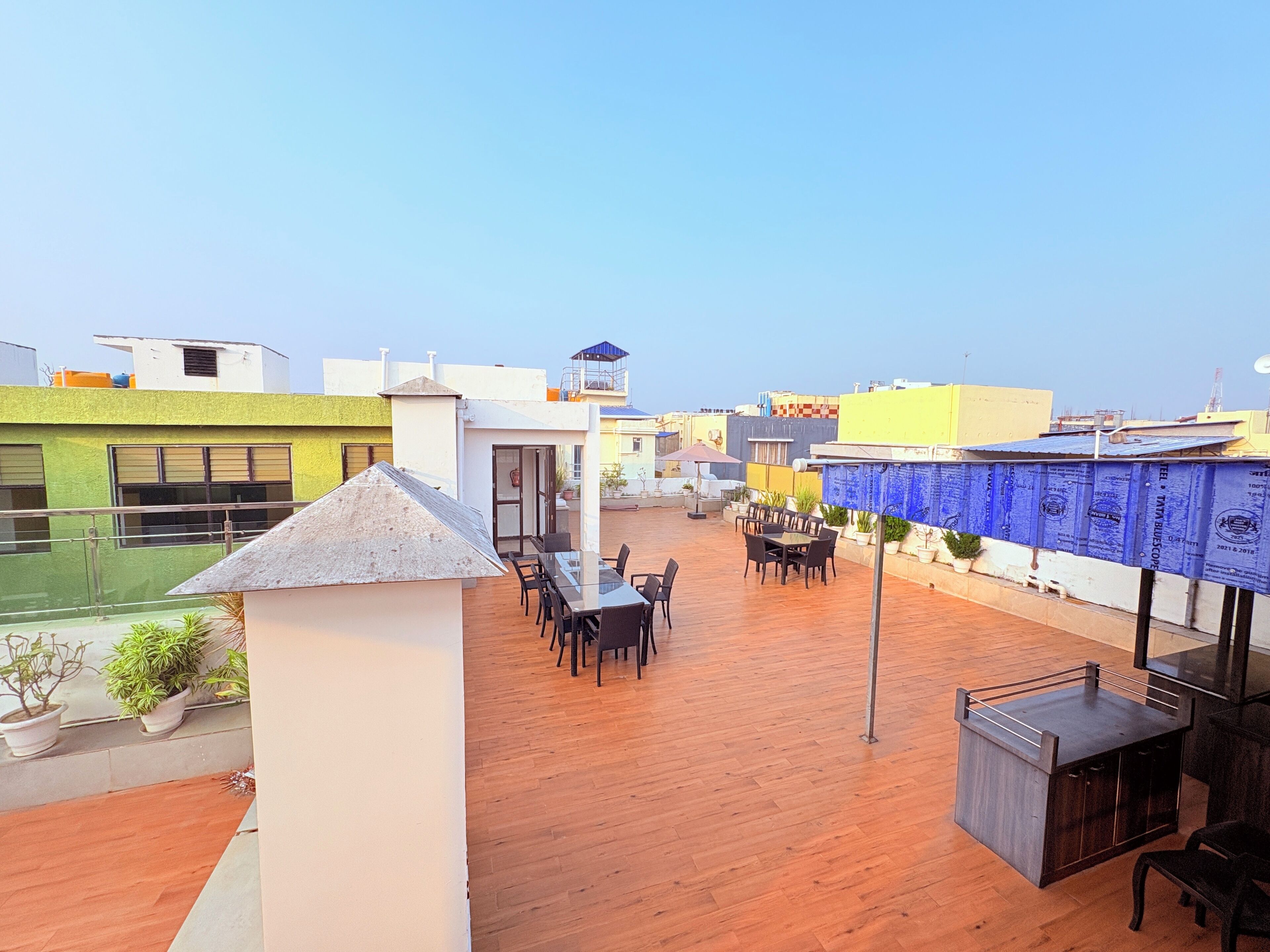 Terraza en la azotea