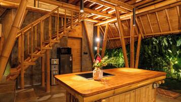 Vila, 1 kamar tidur, pemandangan bukit | Dapur pribadi