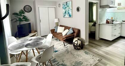 1-bedroom cozy private entry suite.
Pet-friendly