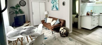 1-bedroom cozy private entry suite.
Pet-friendly