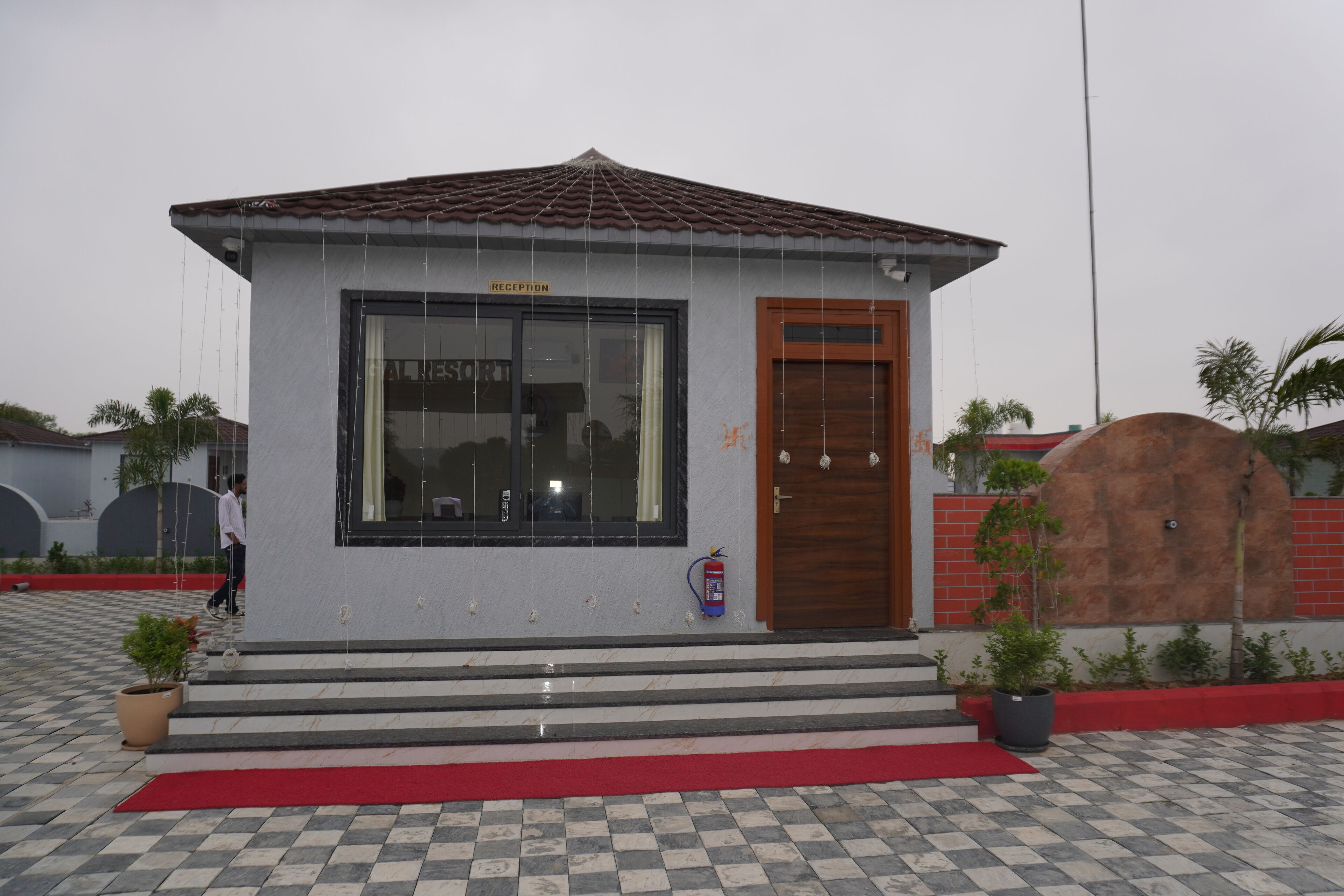 Mặt tiền nơi lưu trú